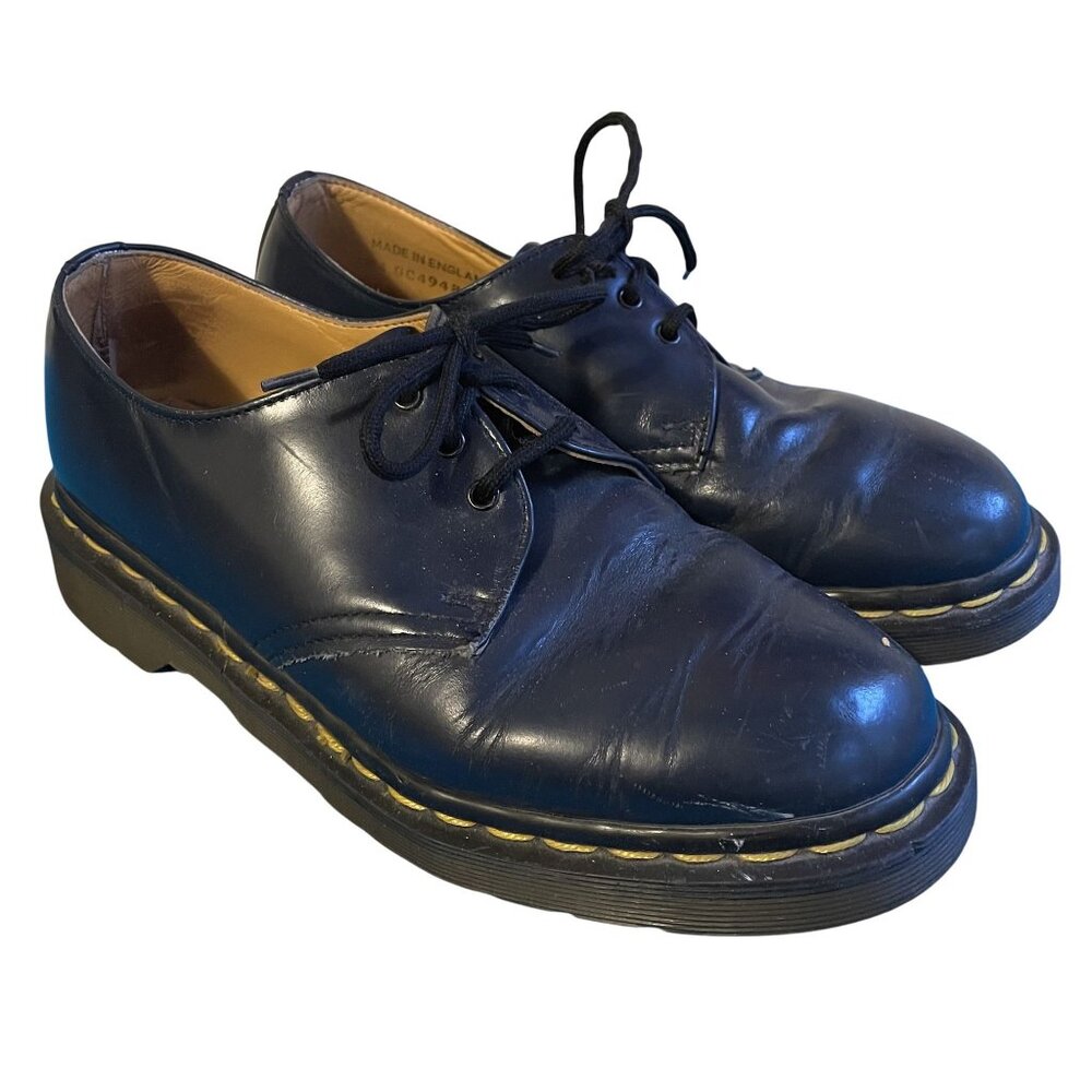 Dr. Martens 1461 Made in England Smooth Leather Lace-Up Shoes UK 5 US 7
